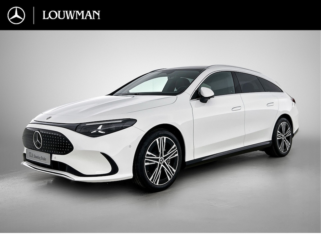 Mercedes-Benz CLA Shooting Brake 250+ Business Solution Luxury 85.5 kWh | Parkeerpakket | Spiegelpakket | Trekhaak | Vast panoramadak | GUARD 360° | Warmtewerend, donkergetint glas |18 inch vijfspaaks lichtmetalen velgen |