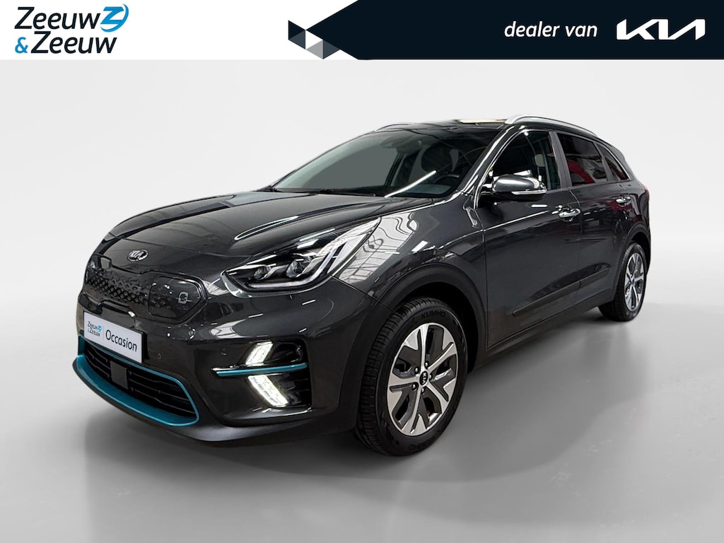 Kia Niro EV e-Niro DynamicPlusLine 64 kWh Dealer onderhouden | Stoel + stuurverwarming | Climate control | 3 Fase laden |