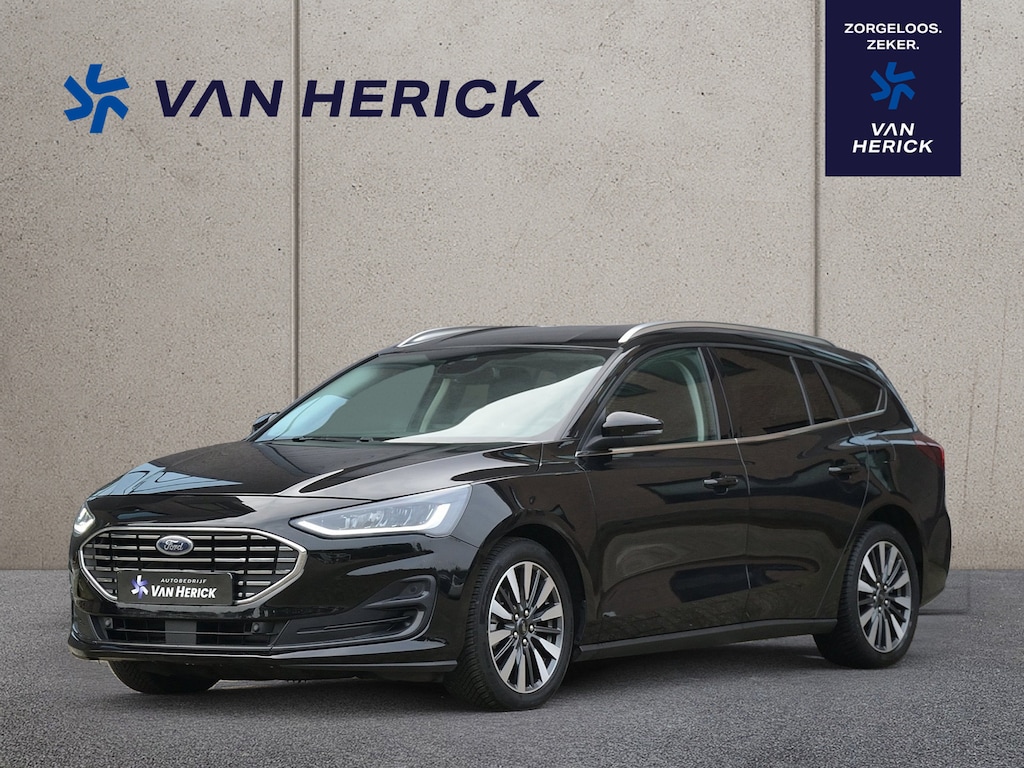 Ford Focus Wagon 1.0 EcoBoost Hybrid Titanium Automaat | ACC | Winterpakket | Navigatie