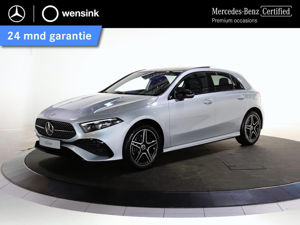 Mercedes-Benz A-klasse 250e Star Edition AMG Line | Multibeam | Panoramaschuifdak | Night | Stoelverwarming | Achteruitrijcamera | Apple Carplay/Android Auto |