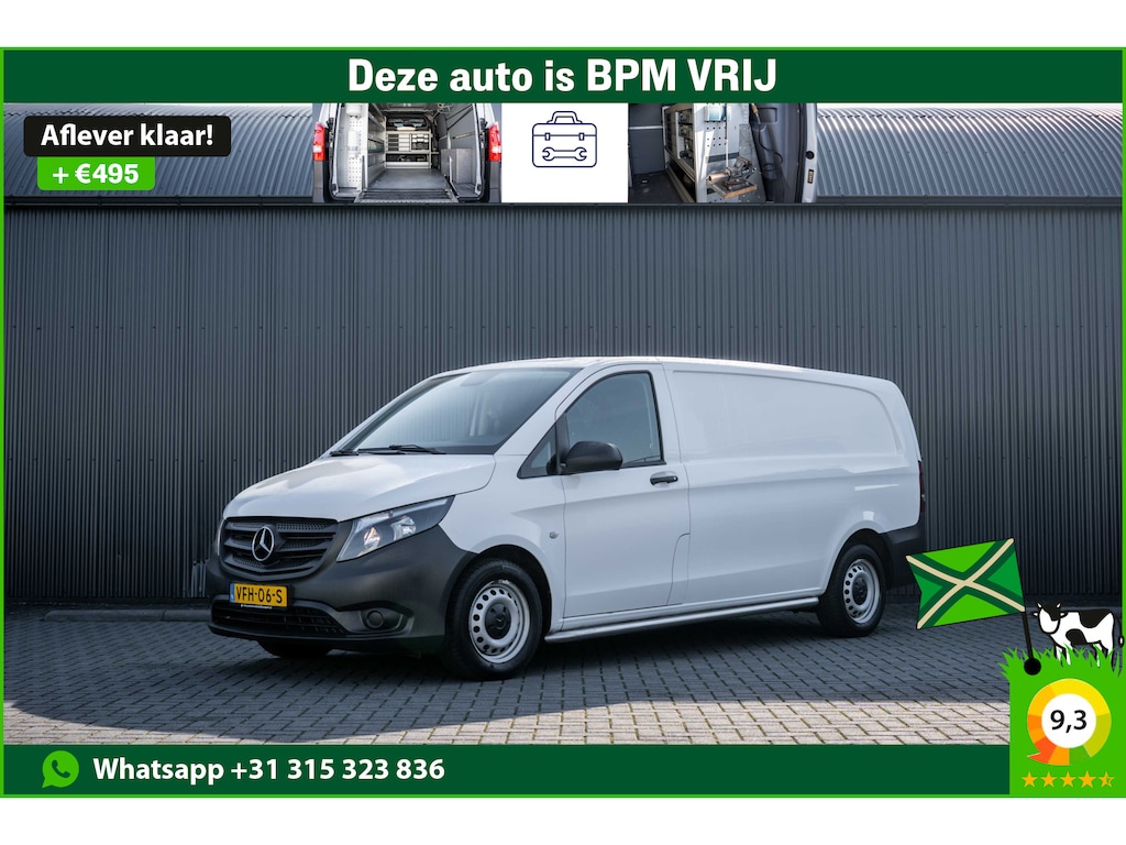 Mercedes-Benz Vito 111 CDI | Volledig ingericht | 3-Zits | Camera | Navi | Airco