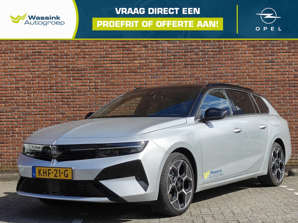 Opel Astra Sports Tourer 1.6 Turbo Plug In Hybrid Ultimate I Panorama dak I Winter pack I Velourse bekleding I elektrische stoelen I