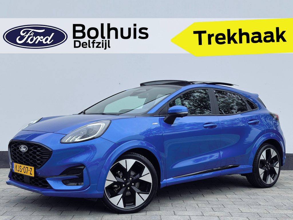 Ford Puma EcoBoost Hybrid 155PK ST-Line X | Trekhaak | Winter Pack | Pano | 360° Camera | B&O | Matrix LED | 19'' Velgen |