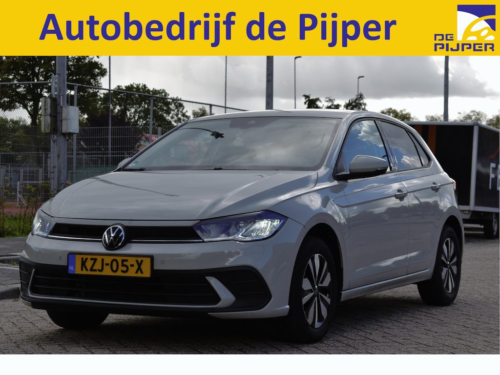 Volkswagen Polo 1.0 TSI Life Move 95 pk Ascot grey | Virtual cockpit | Carplay/Androidauto | DAB | Stoelverwarming | Climate Control | LED | LM-Velgen