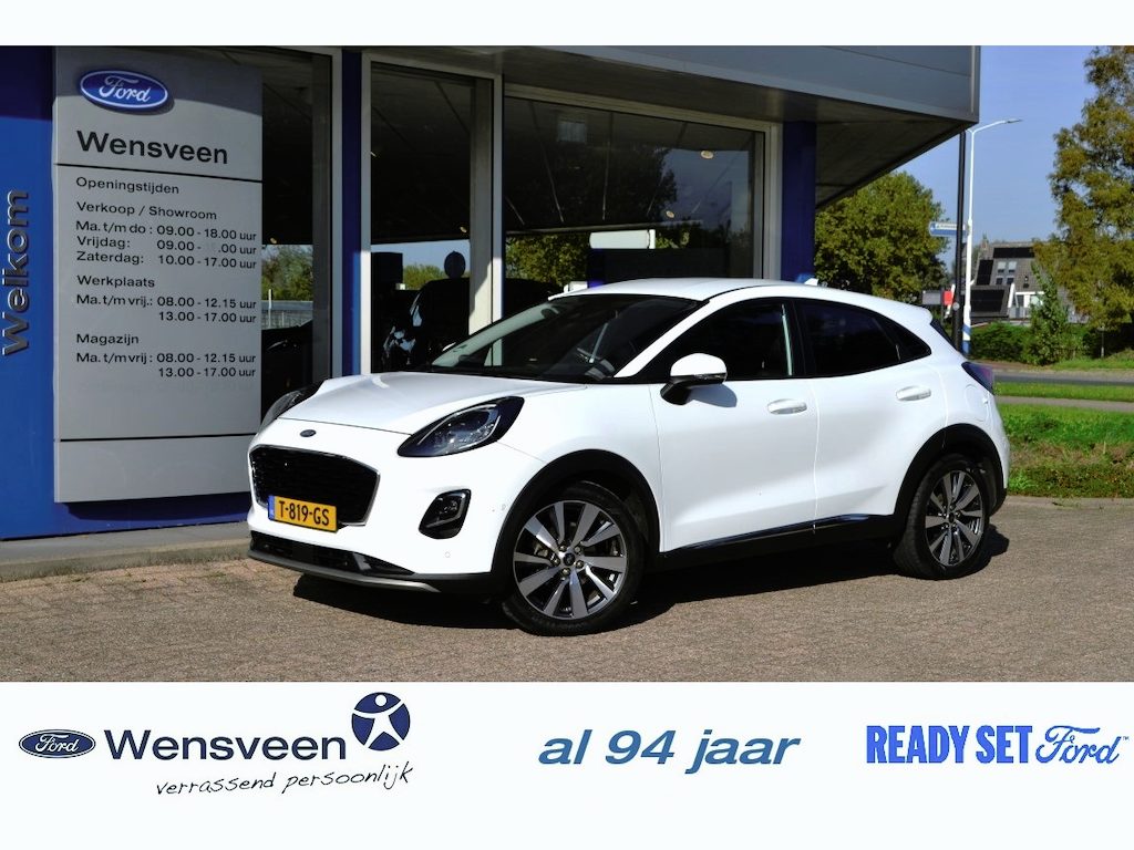 Ford Puma 1.0T 125pk ECOBOOST Hybrid Titanium X | trekhaak, driver assistance pack, B&O