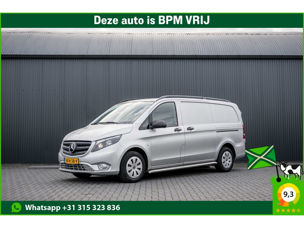 Mercedes-Benz Vito 114 CDI L2H1 | 140PK | Automaat | Camera | Cruise | 1e Eigenaar | PDC | Zijschuifdeur L+R | Climatronic | Trekhaak