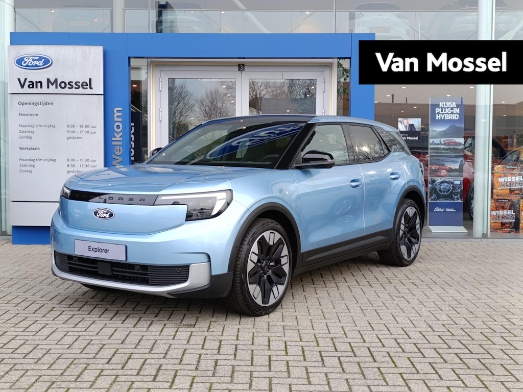 Ford Explorer Premium Extended Range RWD 77 kWh | Panodak | Memory/Massagestoel | Stoel/stuurverwarming | Adaptieve Cruise | Dodehoekdetectie | Matrix-LED | B&O Audio | 21" LMV