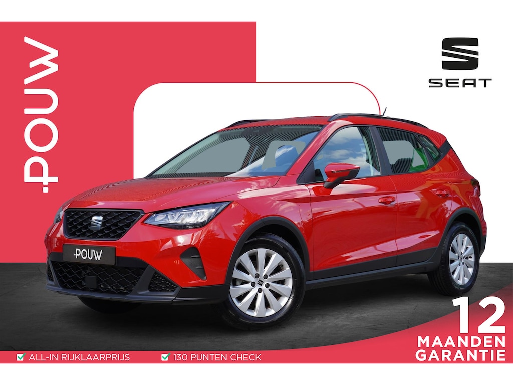 SEAT Arona 1.0 EcoTSI 95pk Reference | Cruisecontrol | Applecarplay/Androidauto | Airco