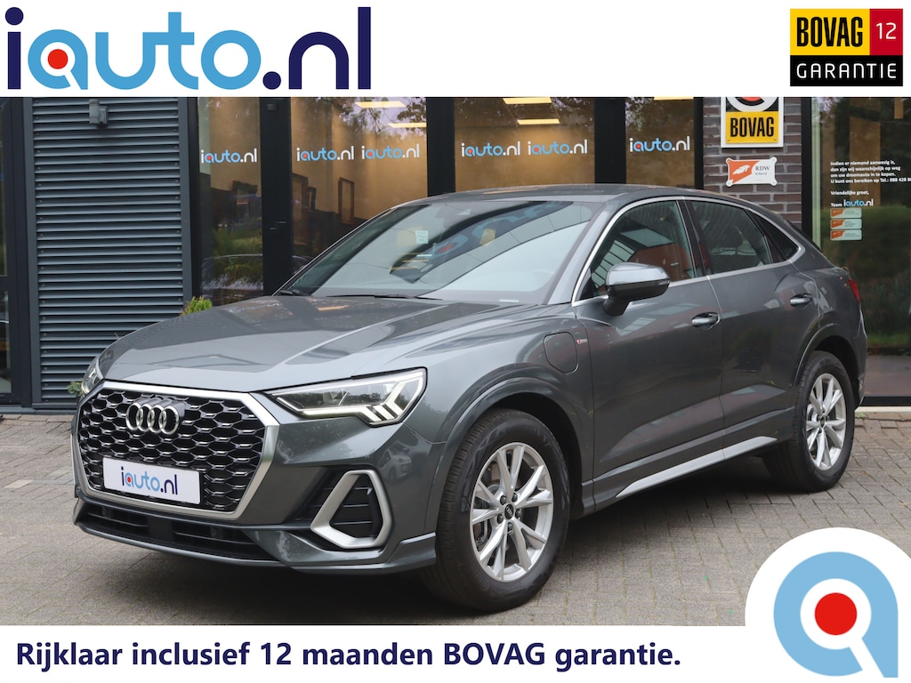 Audi Q3 Sportback 45 TFSI e S Edition LED/Leder/MMI Plus/Camera/CarPlay/Elek. klep/S-Line/18"