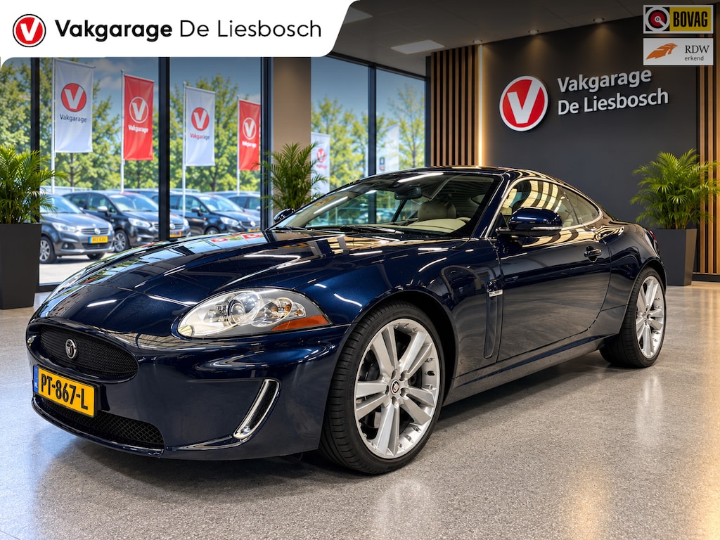Jaguar XK 5.0 V8 Coupé Portfolio/leer/memory/navi/boeken/20 inch/zeer nette staat