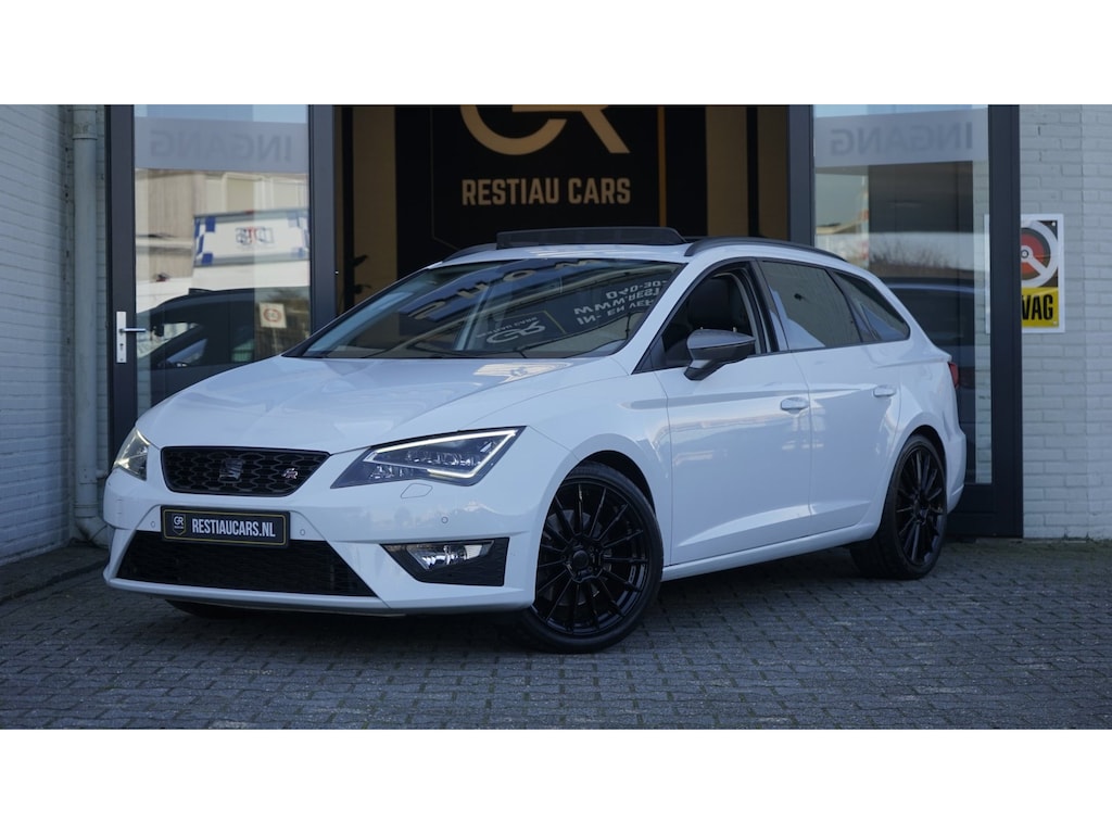 SEAT Leon ST 1.8 TSI FR 180 Pk DSG-CLIMA-CRUISE-NAVI-PANORAMA-FULL LED-SEAT SOUND/DRIVE-HALF LEDER-TREKHAAK-WINTER-ETC