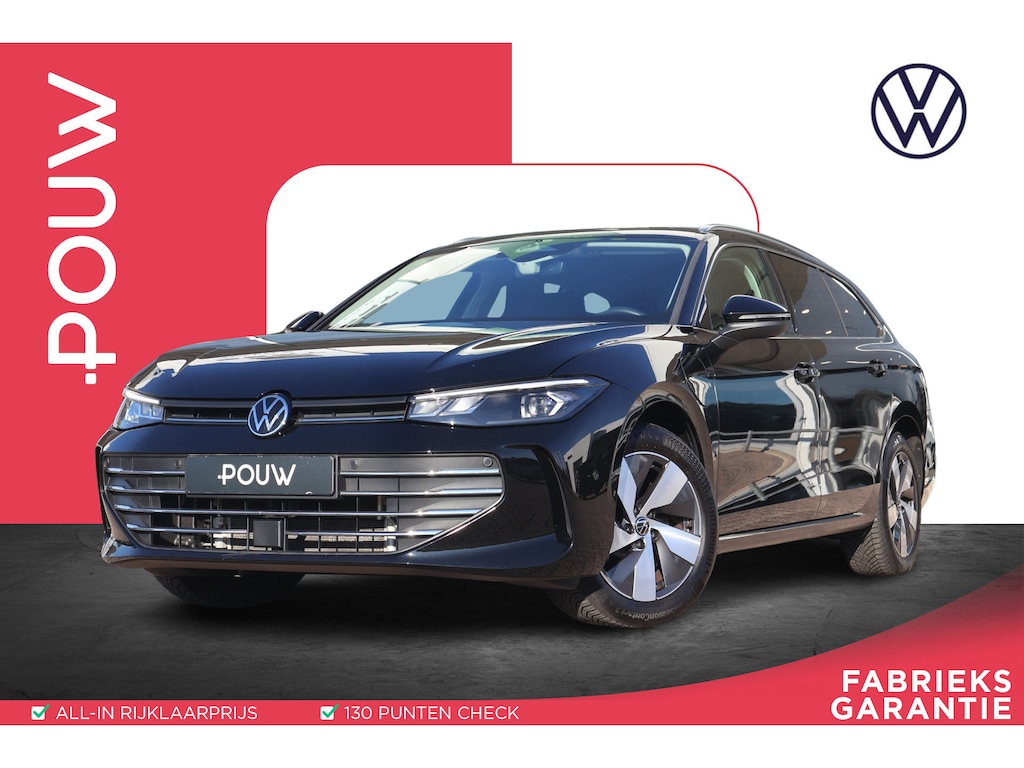 Volkswagen Passat Variant 1.5 eHybrid 204pk Business | SoH 100% | Trekhaak | Head-up | Stoel en stuurverwarming | Navigatie