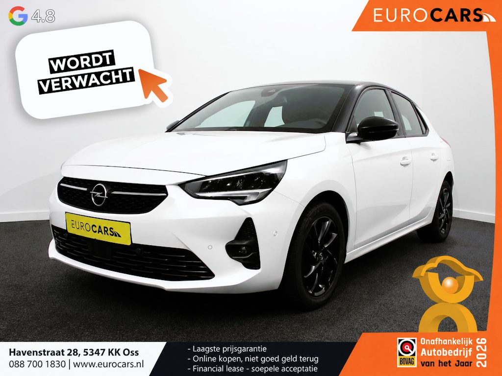 Opel Corsa 1.2 100pk GS Line Navigatie Appel Carplay/Android Auto Airco Camera Parkeer sensoren Extra Getint Glas Stuurwiel Bediening