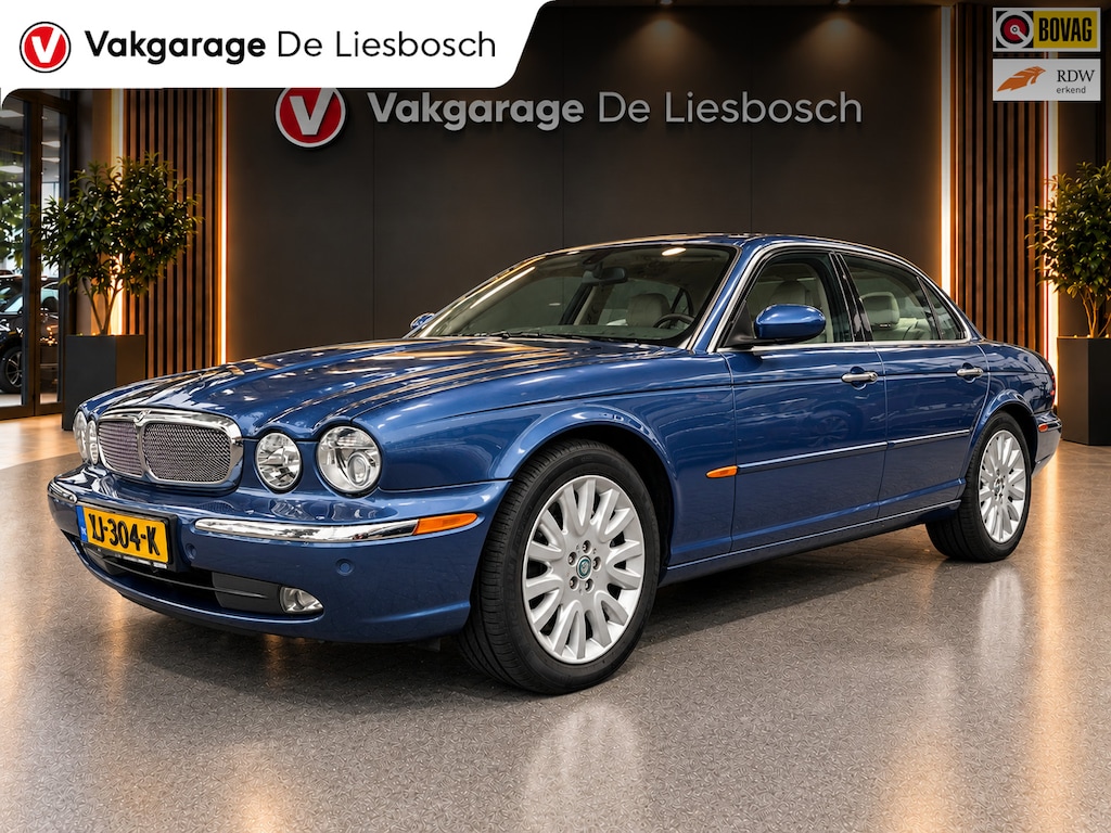 Jaguar XJ 4.2 V8 Super charge leer/schuifdak/boeken/stoelverw/navi/alpine