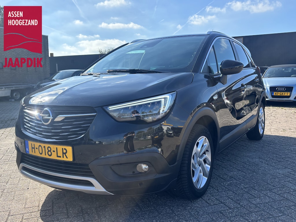 Opel Crossland X BWJ 2020 1.2T 131 PK Innovation AUTOMAAT | | NWE D-RIEM | TREKHAAK | CAMERA | HALF LEDER | FULL LED | CARPLAY | NAVI | CLIMA | CRUISE l LMV | PDC