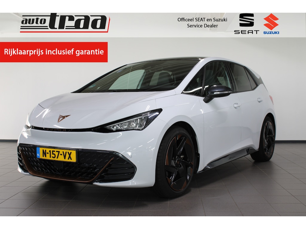 CUPRA Born Copper Edition One 62 kWh SOH 91,64% / Massage stoelen / 20'' LMV / Pano. / HUD. /