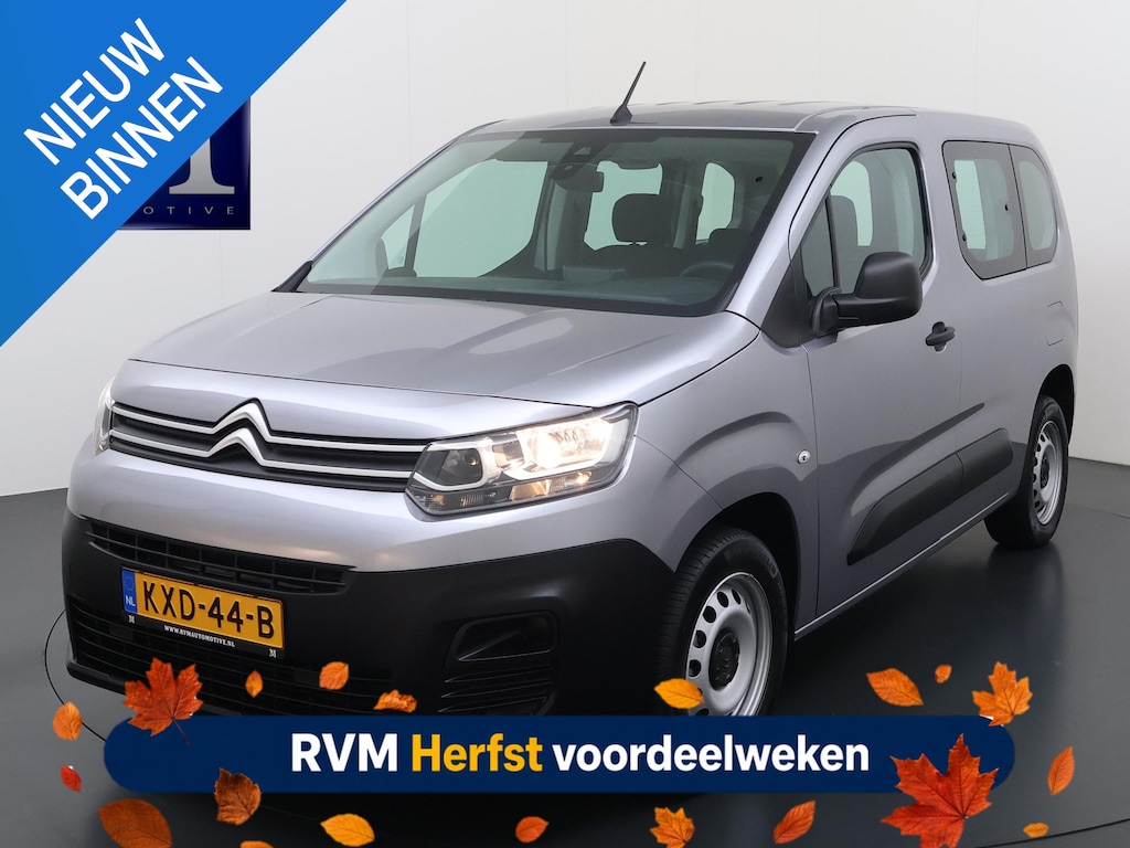 Citroën E-Berlingo Feel 50 kWh VAN: 26.900,- VOOR: 24.877,- UW HERFSTVOORDEEL: 2.023,-| 22.000KM!| SOH 100% | CRUISE| STANDKACHEL | LANE ASSIST