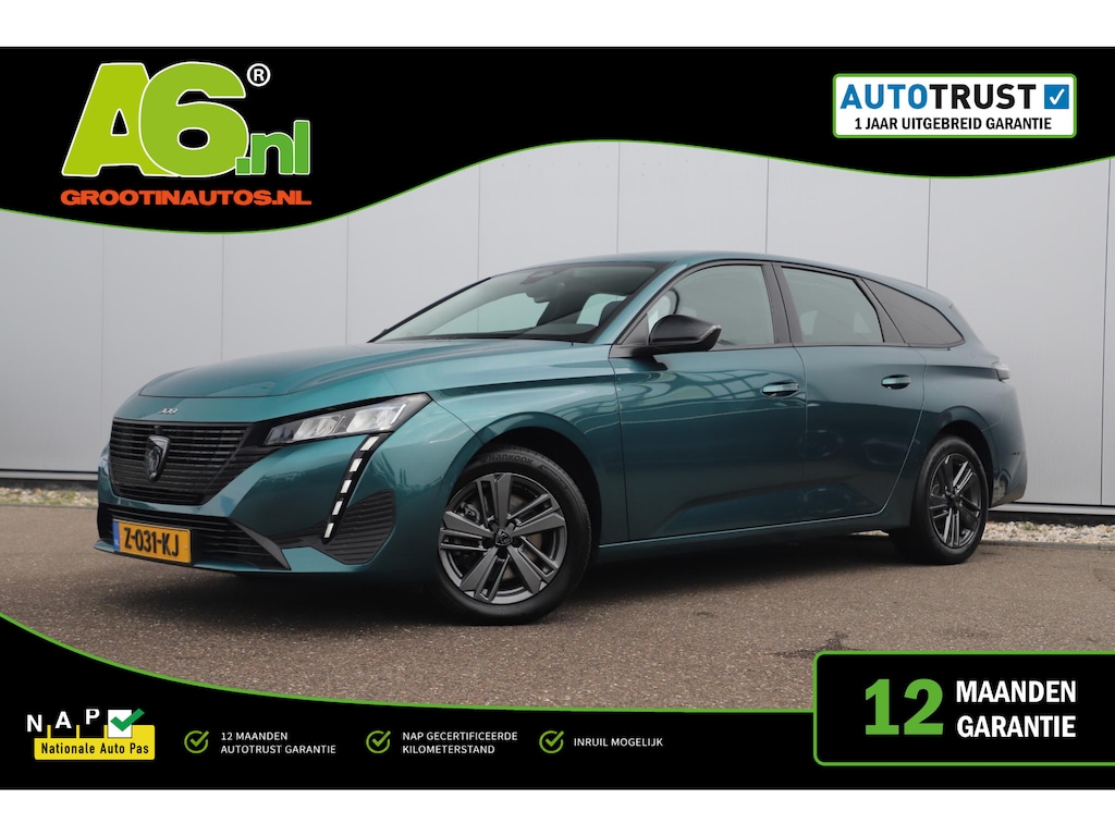 Peugeot 308 SW 1.2 PureTech Active Pack Business 131PK Navigatie Carplay Android Climate Cruise Control LMV LED Parkeersensor