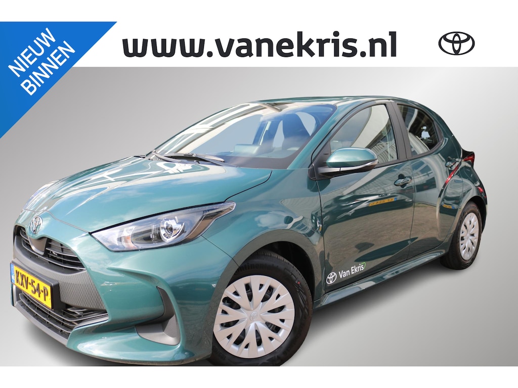 Toyota Yaris 1.5 Hybrid 115 Comfort Elektrische zijspiegels, Achteruitrijcamera, Apple en Adroid auto.