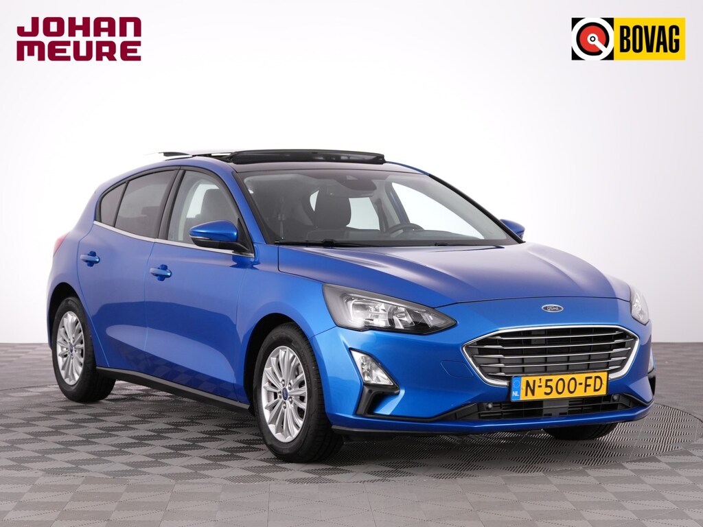 Ford Focus 1.0 EcoBoost Hybrid Titanium X | PANORAMADAK | NAVI | ECC | VELGEN ✅ 1e Eigenaar