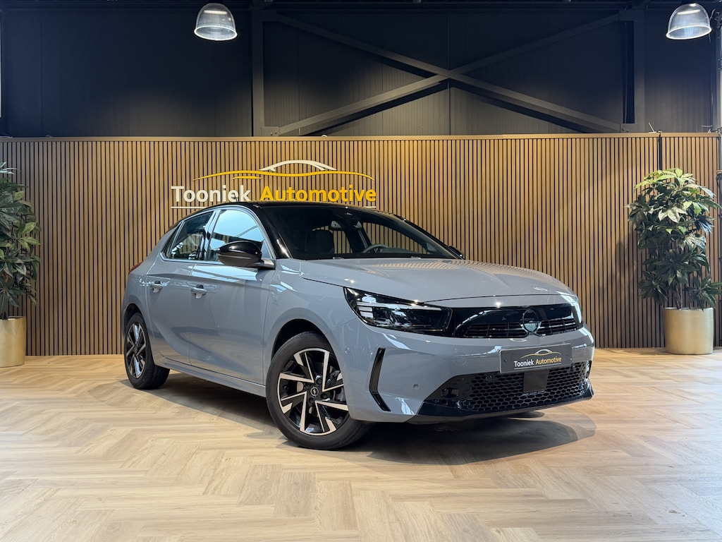 Opel Corsa 1.2 Turbo GS STOELVERWARMING | NARDO GREY | ZWART DAK
