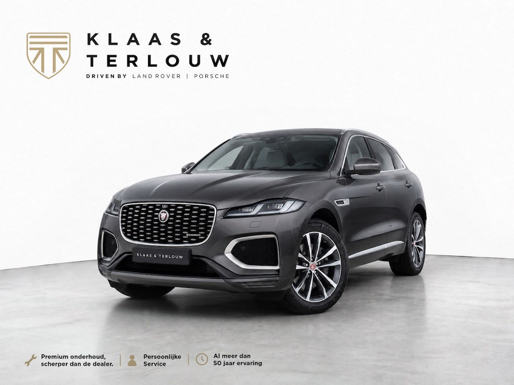 Jaguar F-Pace 2.0 P400e PHEV R-Dynamic HSE | Trekhaak | Ivory Windsor Leer | Complete uitvoering