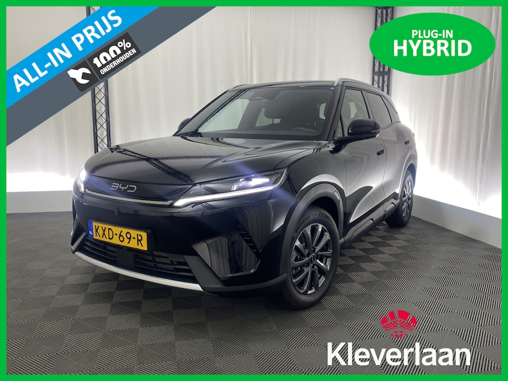 BYD Atto 2 1.5 DM-i Boost Automaat | Pano-Dak | Leder | Elek. Stoel | 360' Camera | CarPlay | Dodehoek Det. |