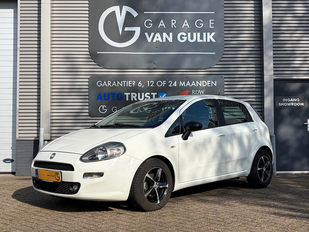 Fiat Punto Evo 0.9 TwinAir Pop 86PK Clima,Cruise,Isofix,Bluetooth,ElektrRamen+Spiegels,City-Steering,Radio/Cd-Speler,Lmv