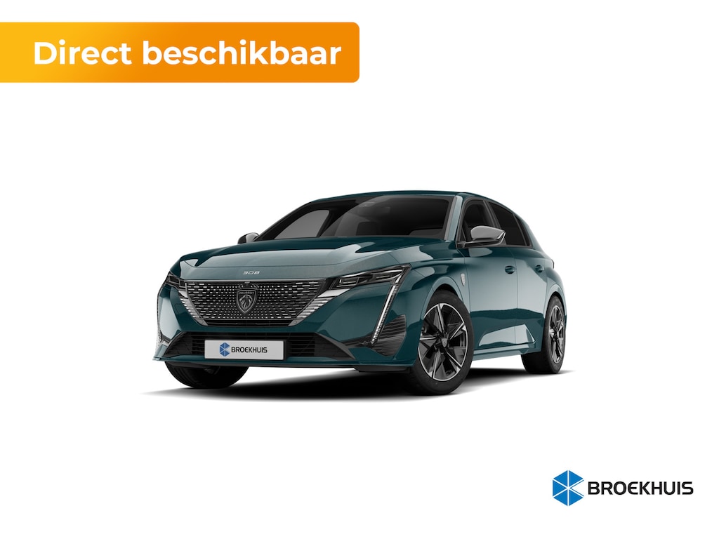 Peugeot 308 1.2 Hybrid 145 e-DCS6 GT | Camera | Alcantara | Verw. stuur en stoelen | Keyless | Ad. Cruise control | Navi |