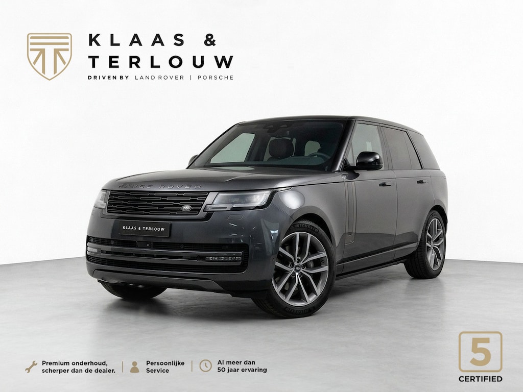 Land Rover Range Rover P550e Autobiography | NP € 202.274,- | uitgevoerd in stijlvol Carpathian Grey met exclusief Caraway leder
