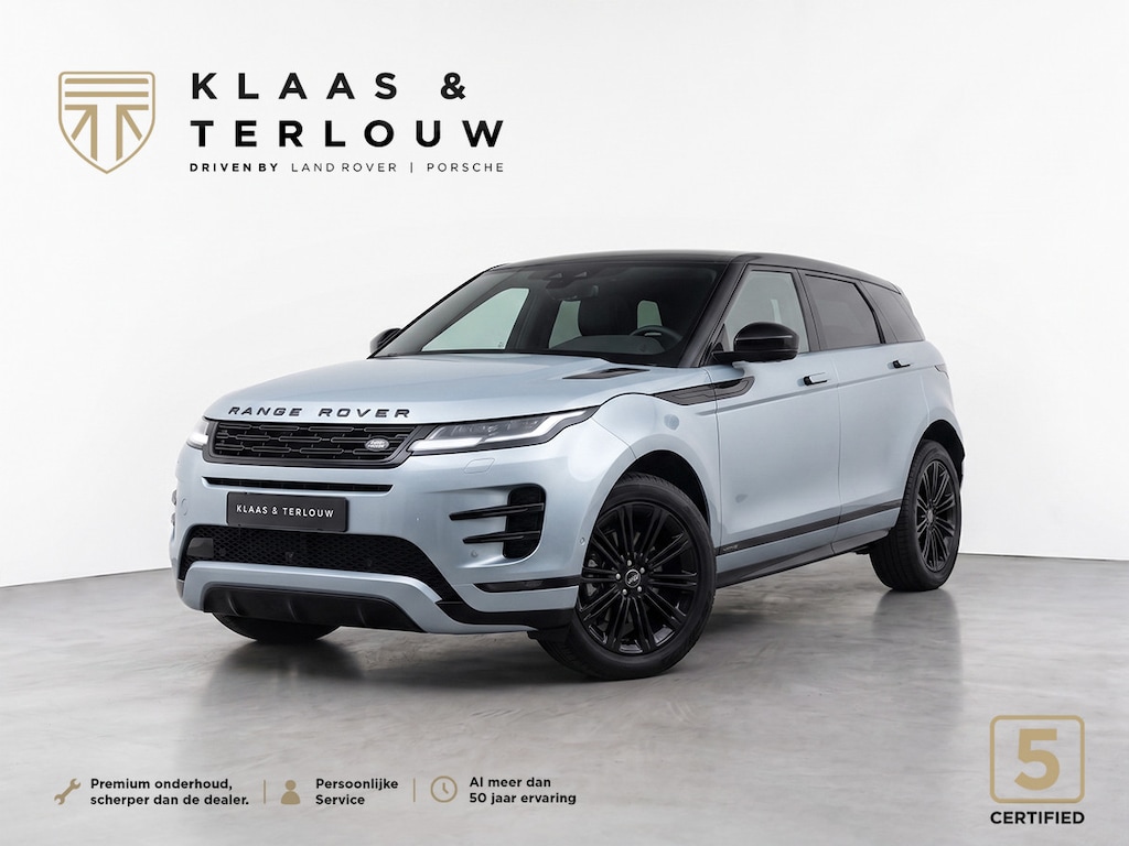 Land Rover Range Rover Evoque 1.5 P270e PHEV AWD Dynamic SE | Black Pack | Schuifkanteldak | 20'' High Gloss wielen