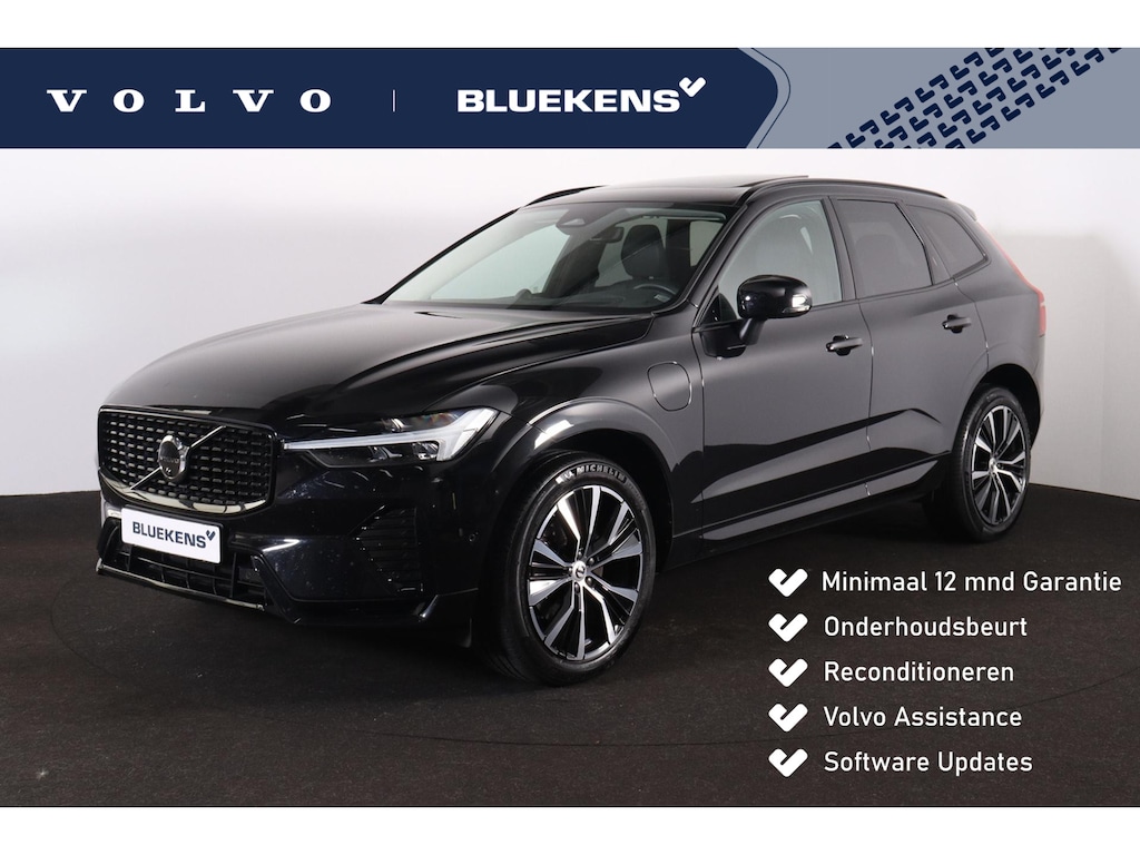 Volvo XC60 T8 Recharge AWD Ultimate Dark - Panorama/schuifdak - IntelliSafe Assist & Surround - 360º Camera - Bowers & Wilkins audio - Adaptieve LED koplampen - Verwarmde voorstoelen, stuur & achterbank - Parkeersensoren voor & achter - Elektr. bedienb. voorstoelen met geheugen - Geventileerde voorstoelen - Head up display - Draadloze tel. lader - Standkachel - Extra getint glas - 20' LMV