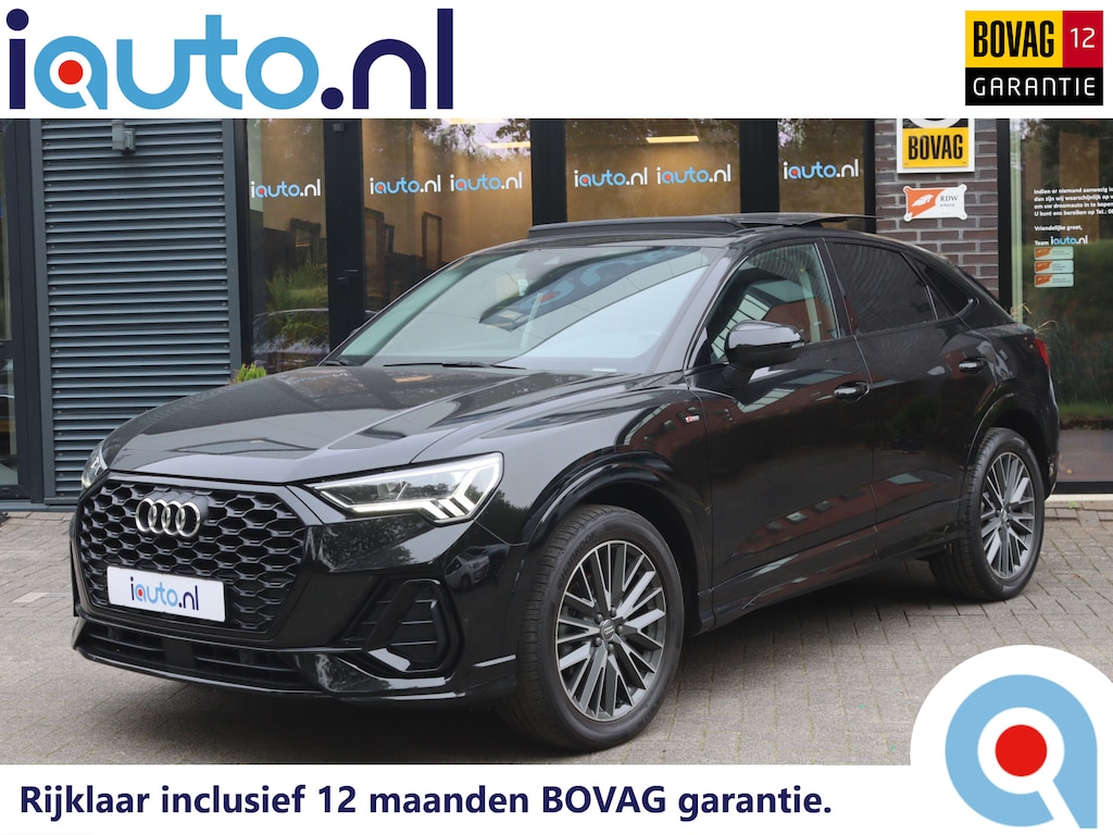 Audi Q3 Sportback 35 TFSI S-Line Optiek Black Pano/Leder/LED/ACC/Camera/Virtual Cockpit+/19"/Trekhaak wegkl.