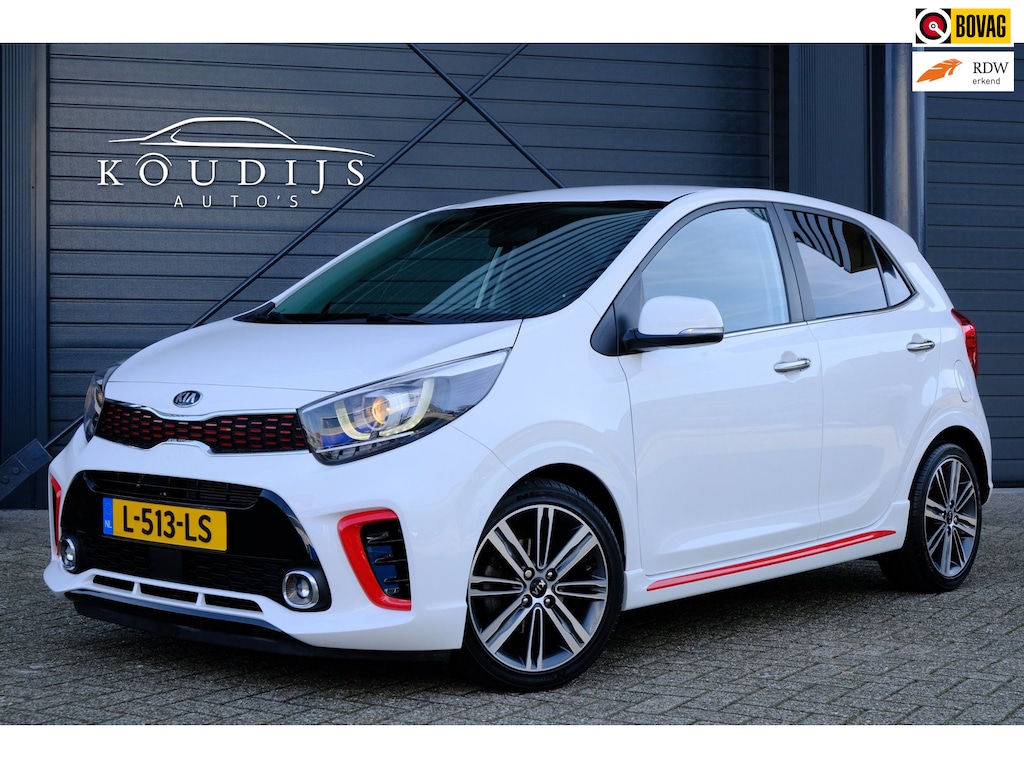 Kia Picanto 1.2 CVVT DynamicPlusLine, Leder, Stoel/stuurverw., Camera, Dealer onderhouden
