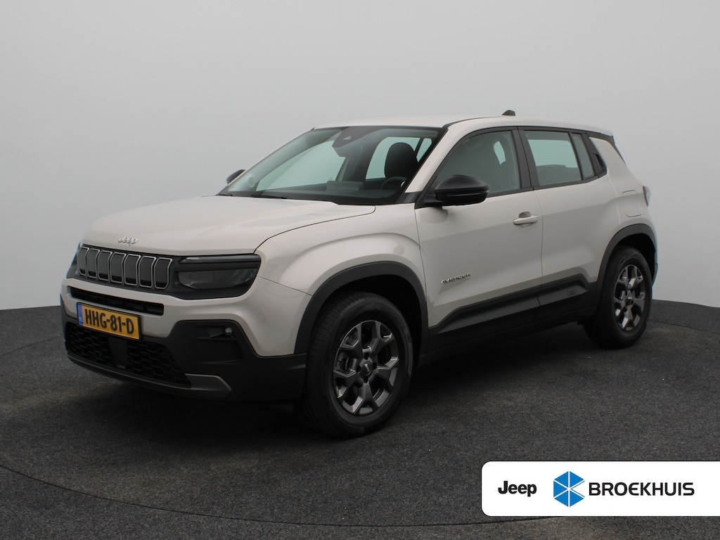 Jeep Avenger 1.2 e-Hybrid Longitude | Navi | Adaptieve cruise | Parkeersensoren | Airco | Apple carplay/ Android auto |