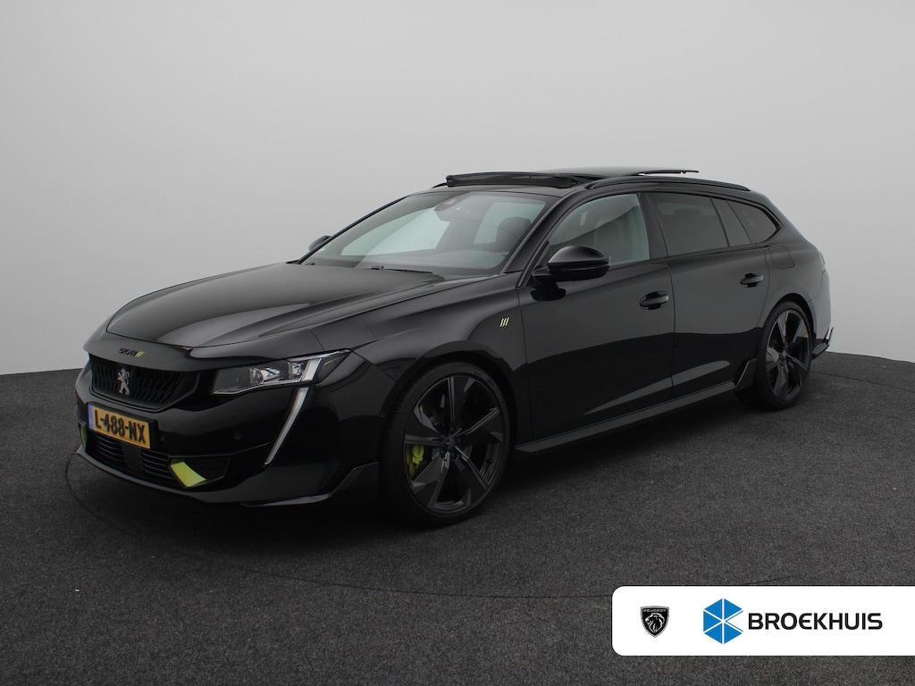 Peugeot 508 SW 1.6 HYbrid Sport Engineered I PSE | Panoramadak | 360PK | 360 graden camera | HIFI Audio | 20" Lichtmetalen Velgen | Adaptief Onderstel | Elektrisch Verstelbare Stoelen Met Geheugen