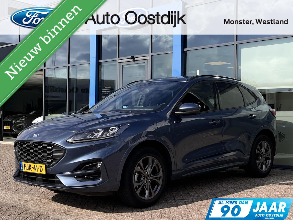Ford Kuga 2.5 PHEV ST-Line X 225PK Adaptieve Cruise Stoel/Voorruitverwarming Camera B&O Navi Carplay Blind-Spot Full-LED Parkeersensoren Climate Privacy Glass *1500KG Trekgewicht*