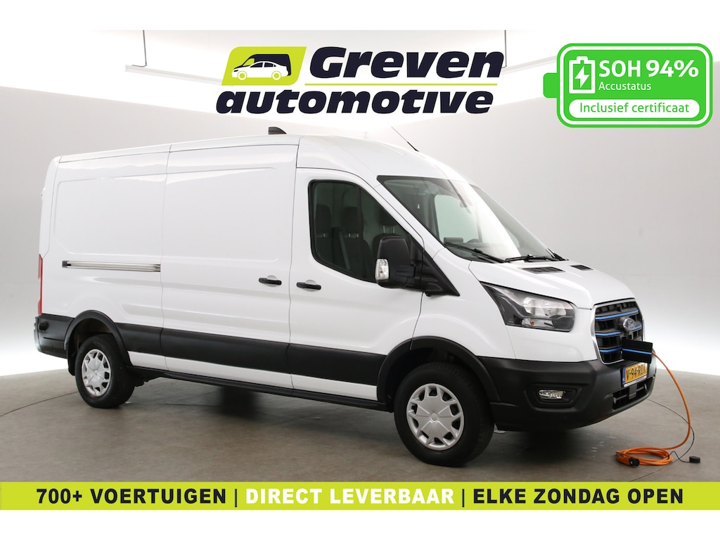 Ford E-Transit L3H2 68 kWh 184PK | Snelladen | SOH 94% | Clima | 360° Camera | 3 Zits | Cruise | Carplay |