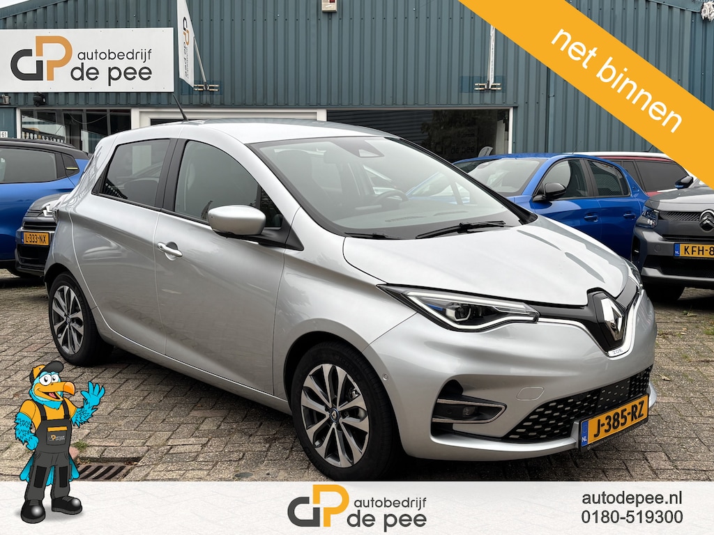 Renault Zoe R135 Intens 52 kWh GARANTIE/KOOPACCU SOH 92%/CCS/SENS.V+A/CAMERA/CRUISE/CLIMA/CARPLAY/LICHTMETAAL rijklaarprijs!