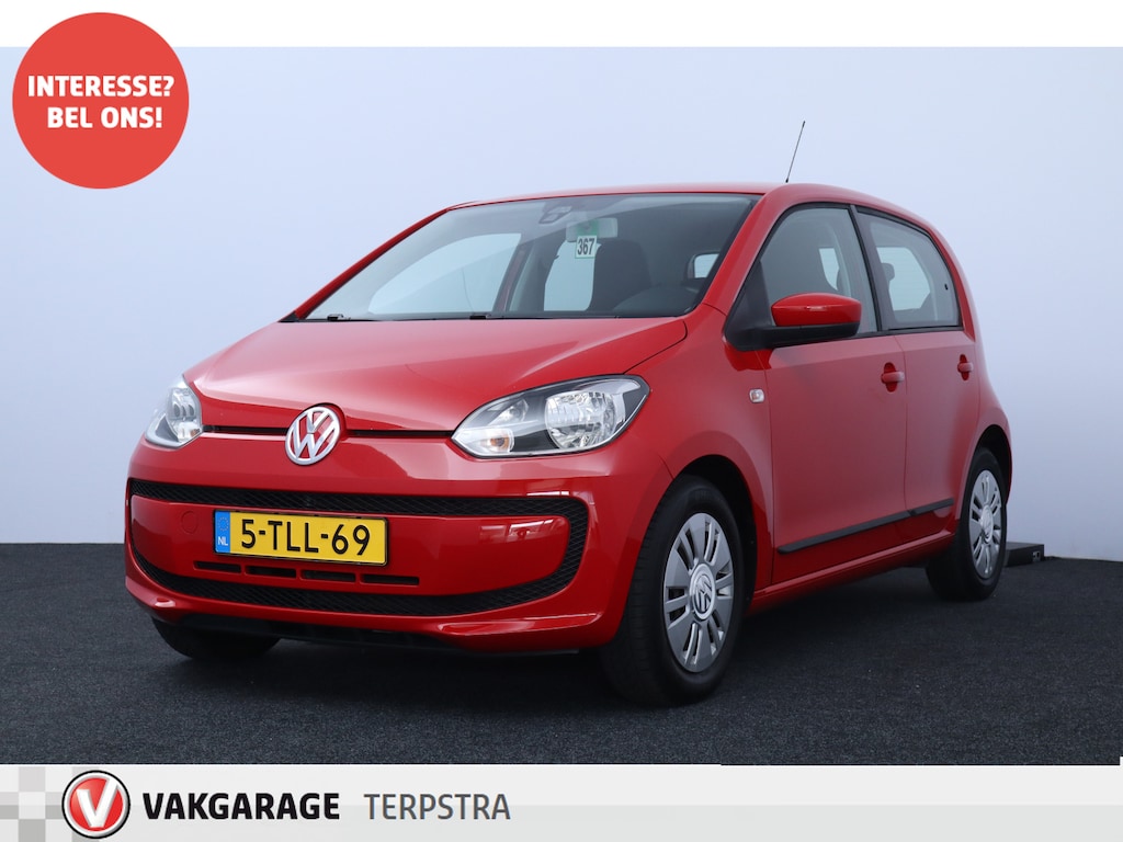 Volkswagen Up! 1.0 move up! BlueMotion/ 5-Deurs/ Airco/ Elek.Ramen/ C.V. Afstand/ Isofix/ Radio Aux/ Start-Stop/ Stuurbekra.