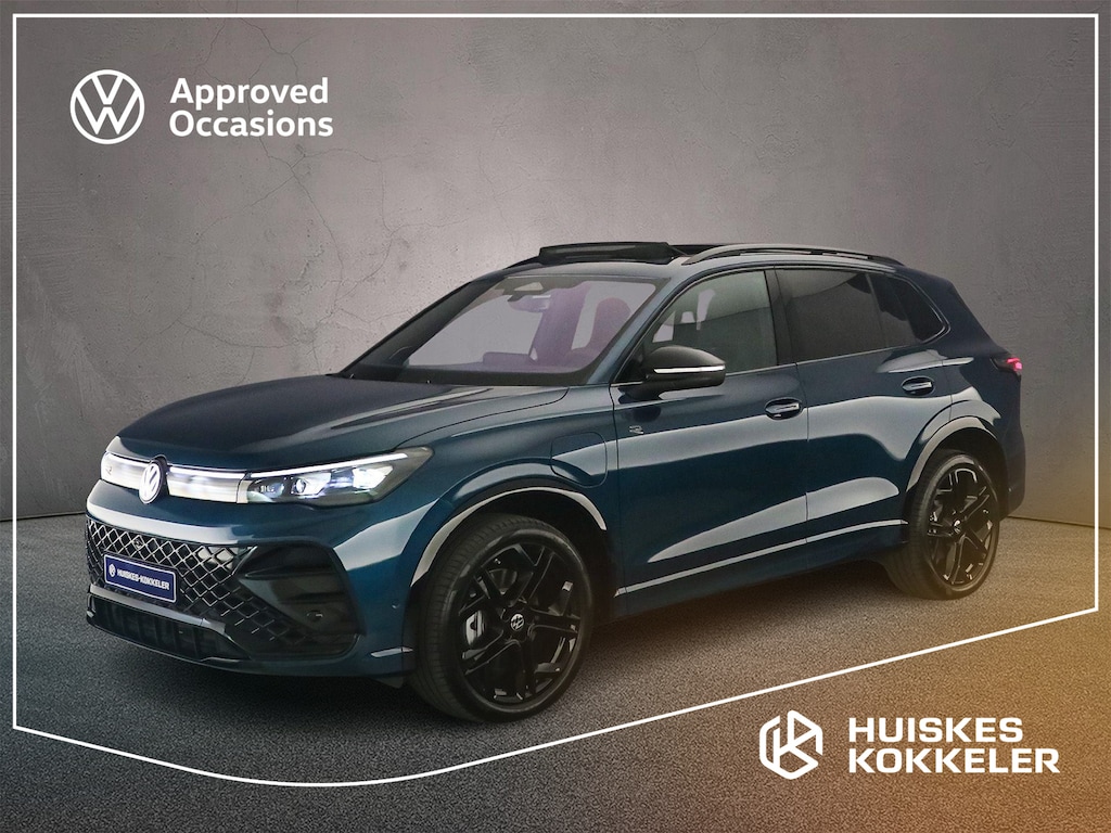 Volkswagen Tiguan R-Line Edition 1.5 TSI eHybrid 272pk DSG Automaat Trekhaak, Harman Kardon audio, Panoramadak, Black Style, Adaptive cruise control, 360 camera