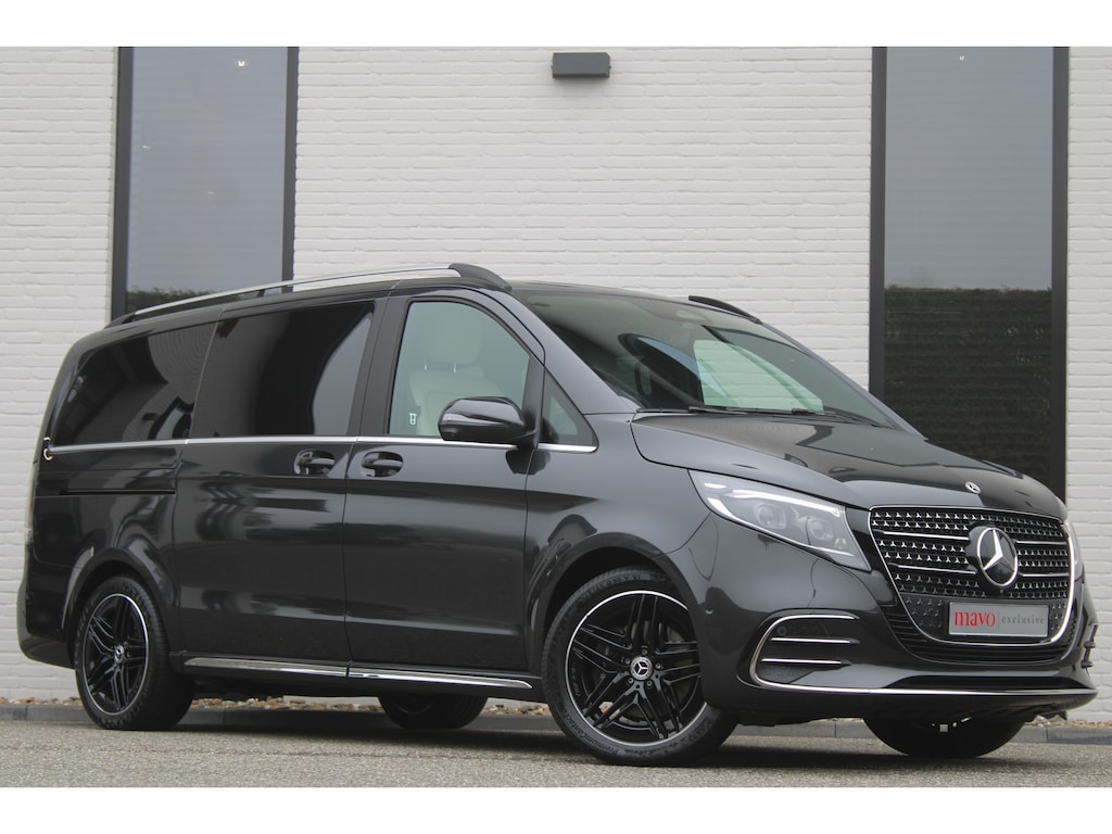 Mercedes-Benz V-klasse 300d / AMG / DC / Exclusive / 4-Matic / Luchtv / Elec Stoel / Burmester / Vol Opties / NIEUWSTAAT
