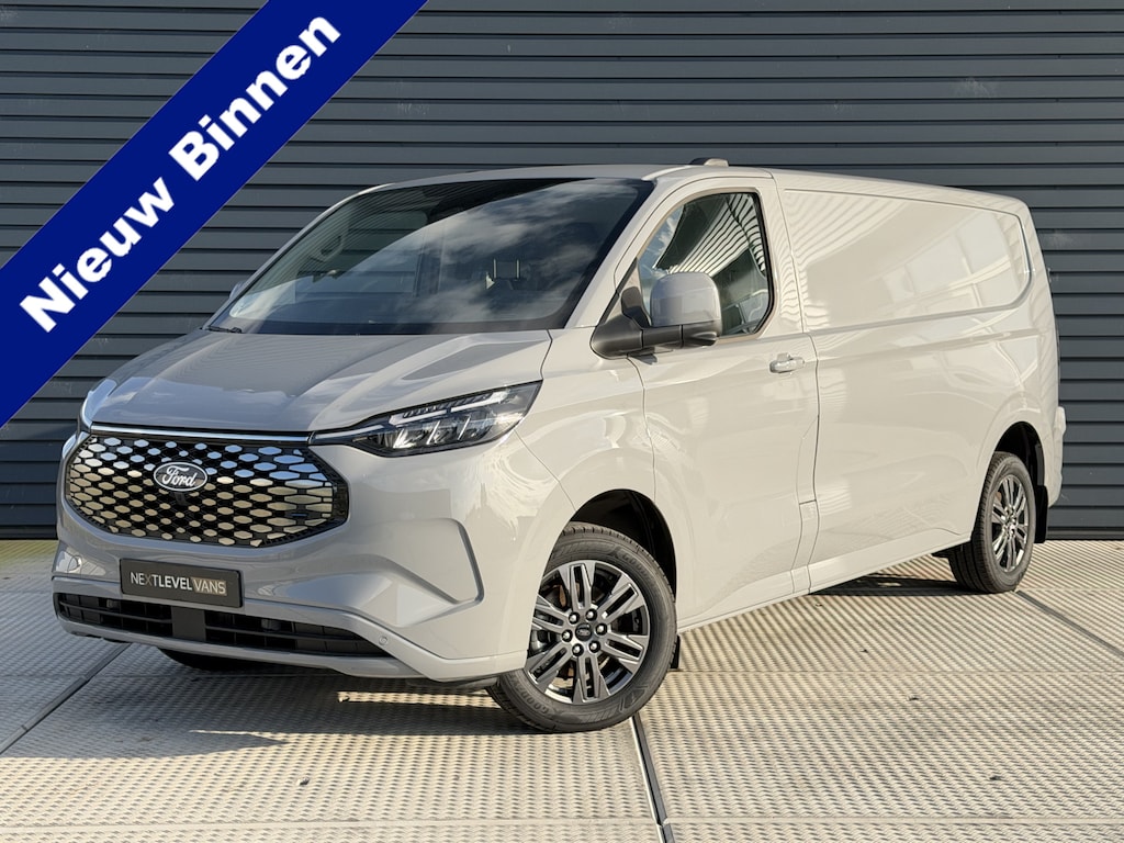Ford E-Transit Custom 340 L2H1 Limited 71 kWh 218 PK | 360 Camera | B&O Audio | Adaptieve Cruise | Direct Rijden!!