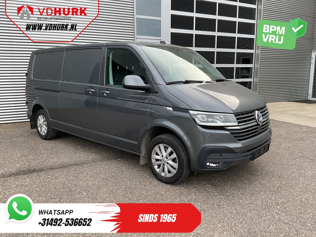 Volkswagen Transporter 2.0 TDI 150 pk DSG Aut. L2 LED/ Adapt.Cruise/ Carplay/ Stoelverw./ Navi/ Airco/ 16’LMV/ PDC/ Trekhaak