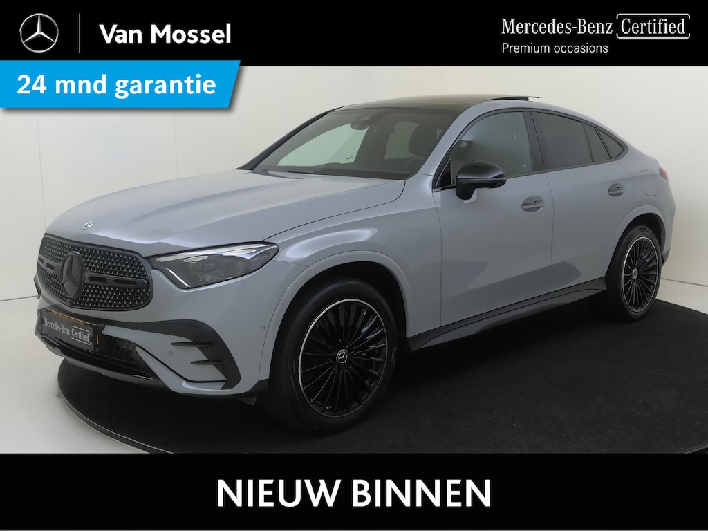 Mercedes-Benz GLC Coupe 300e 4MATIC Business Line / Panoramadak/ Night/ 20 inch/ Rode gordels/ Digital Light