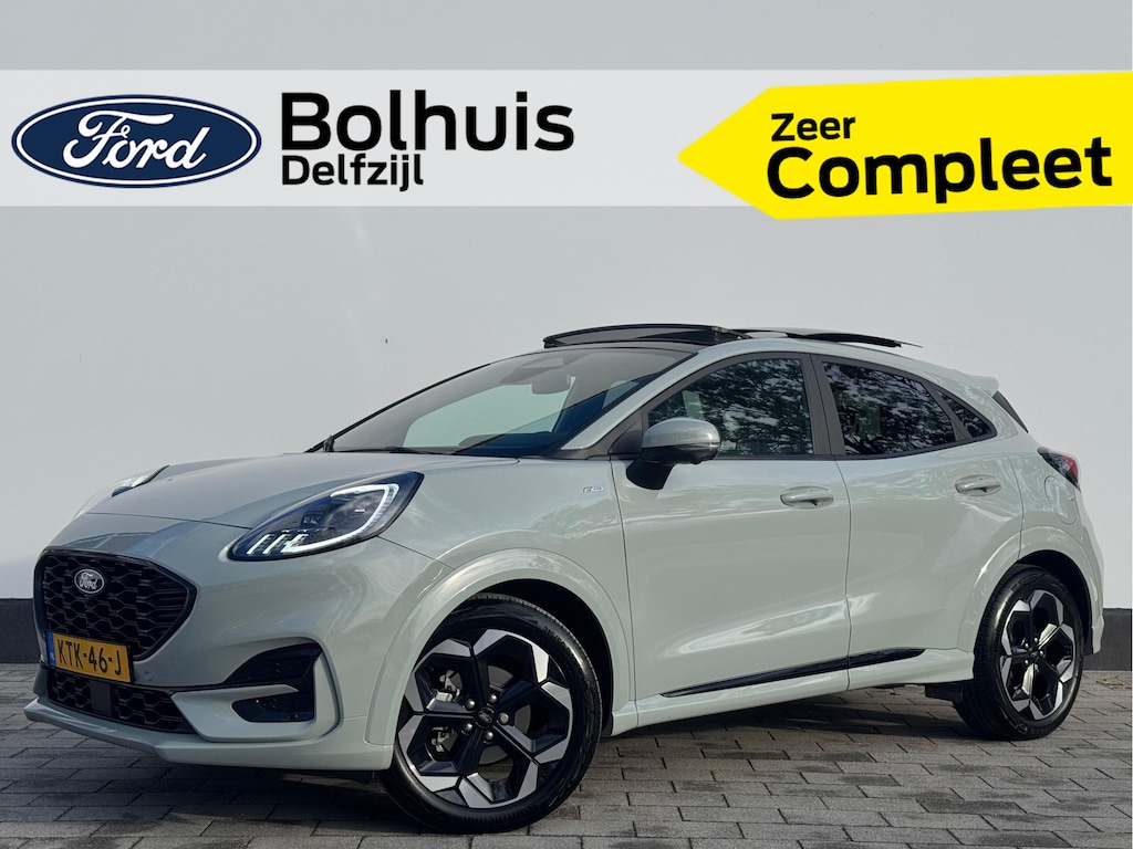 Ford Puma EcoBoost Hybrid 155PK ST-Line X | Winter Pack | Pano | 360° Camera | B&O | Matrix LED | El. a. klep | Adapt. cruise |