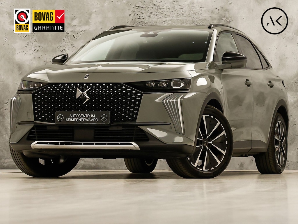 DS 7 E-Tense 225 Opéra 225Pk Automaat (PANORAMADAK, NARDO GREY, NIGHT VISION, APPLE CARPLAY, MEMORY SEAT, 360 CAMERA, ELEK ACHTERKLEP, KEYLESS, NAPPA LEDER, STOELVERWARMING, NIEUWSTAAT)