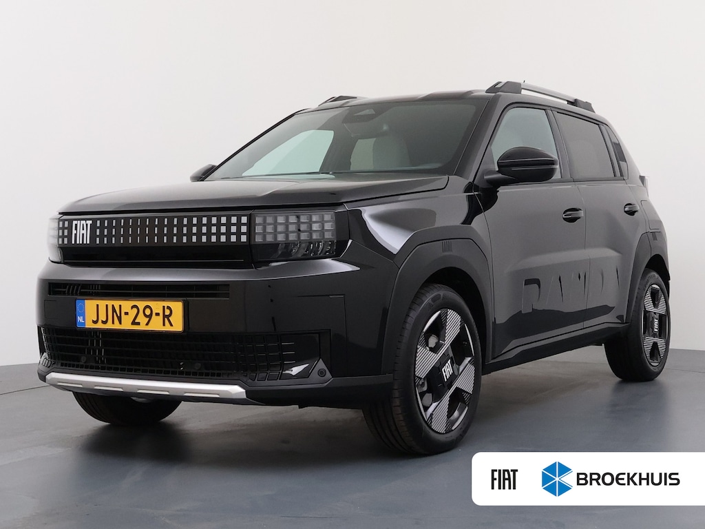 Fiat Grande Panda 1.2 Hybrid La Prima 8 Jaar Garantie | Achteruitrijcamera | Parkeersensoren Voor en Achter | Cruise Control | Climate Control | 17" Lichtmetalen Velgen