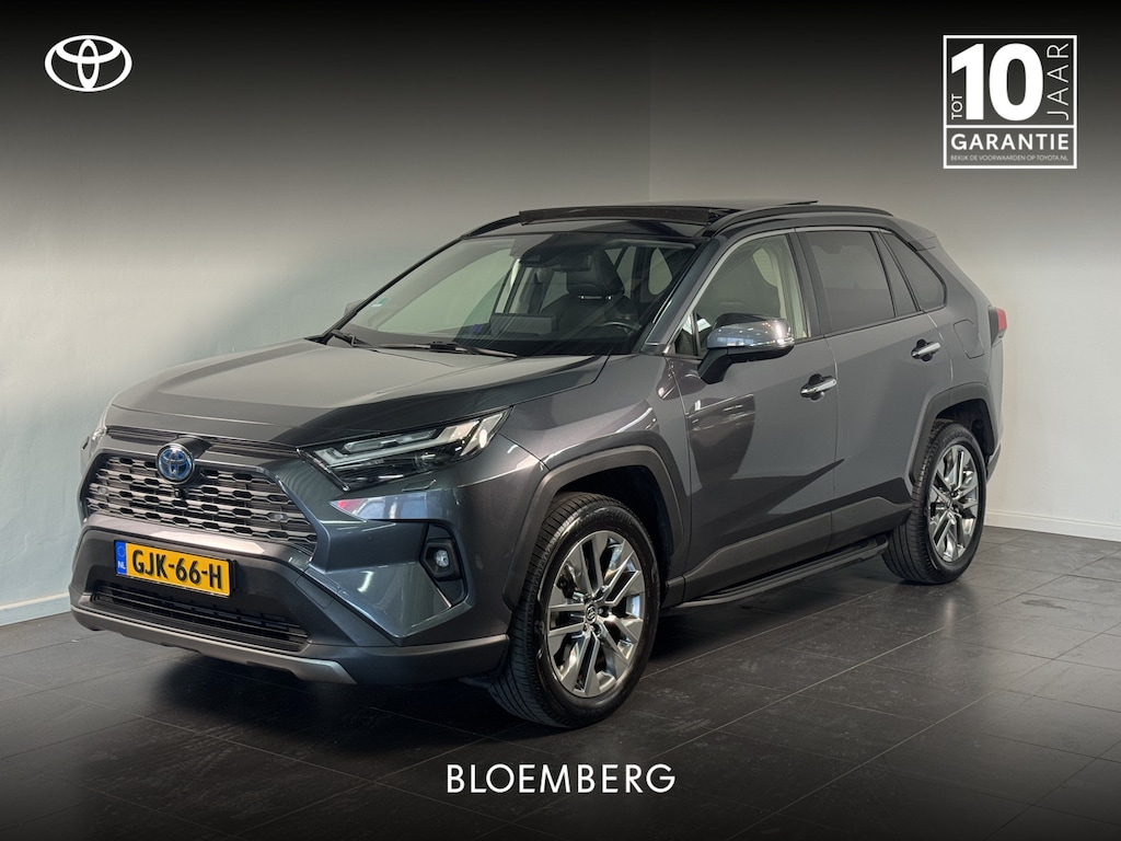 Toyota RAV4 2.5 Hybrid AWD Executive | Panoramadak | Trekhaak | Memory | 360 graden camera | Leder | JBL | Alarm | Dirk t/m 13-10