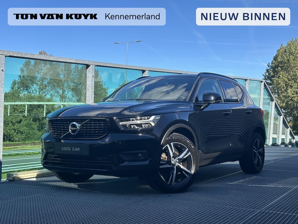 Volvo XC40 1.5 T3 R-Design Automaat, Driver assist, Pilot assist, Stoelverwarming, Stuurverwarming, Parkeercamera, Elektrische achterklep, 19 inch wielen, Leder-nubuck bekleding